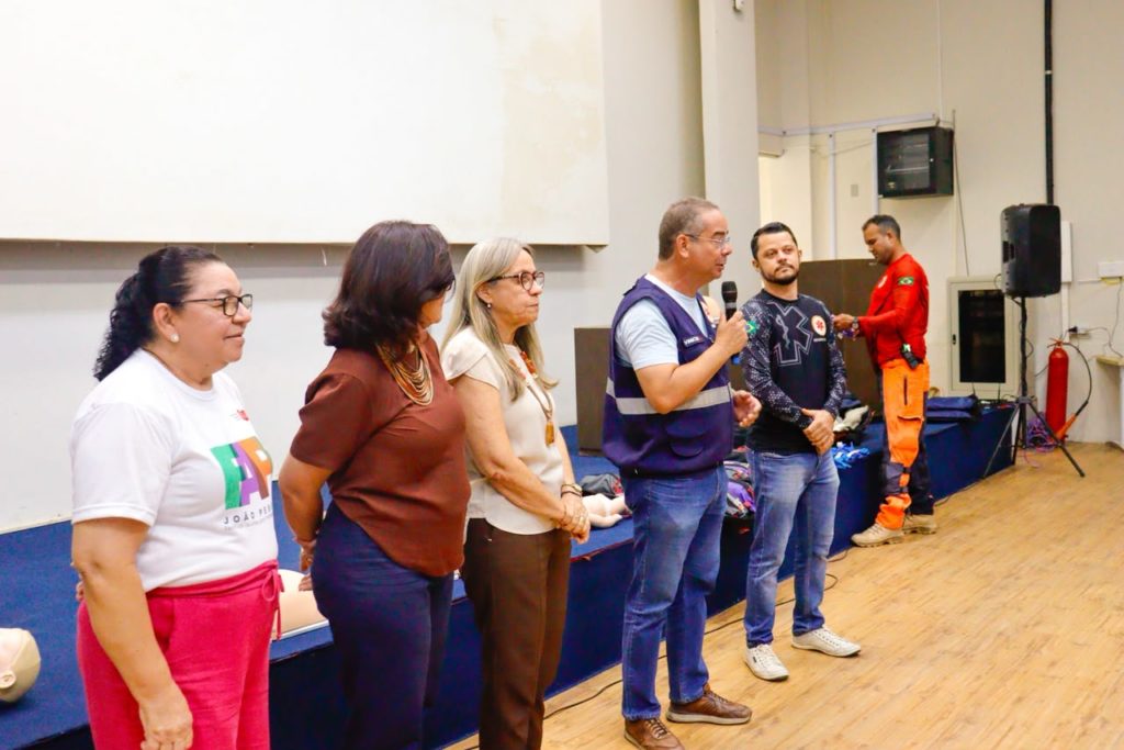 Samu-JP capacita 75 profissionais de CMEIs em primeiros socorros