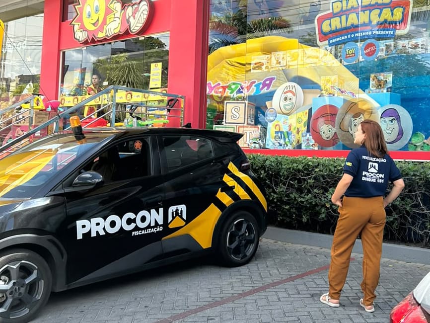 Procon-CG aponta variação de até 943,30% em preços de brinquedos em Campina Grande