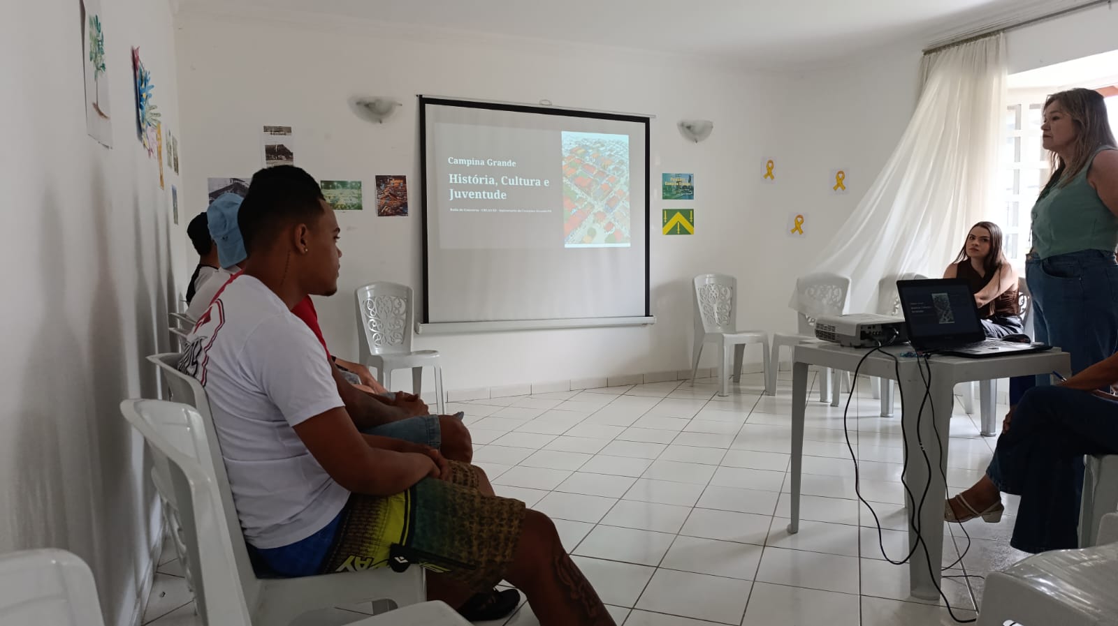 Creas III realiza atividade sobre a história de Campina Grande com adolescentes