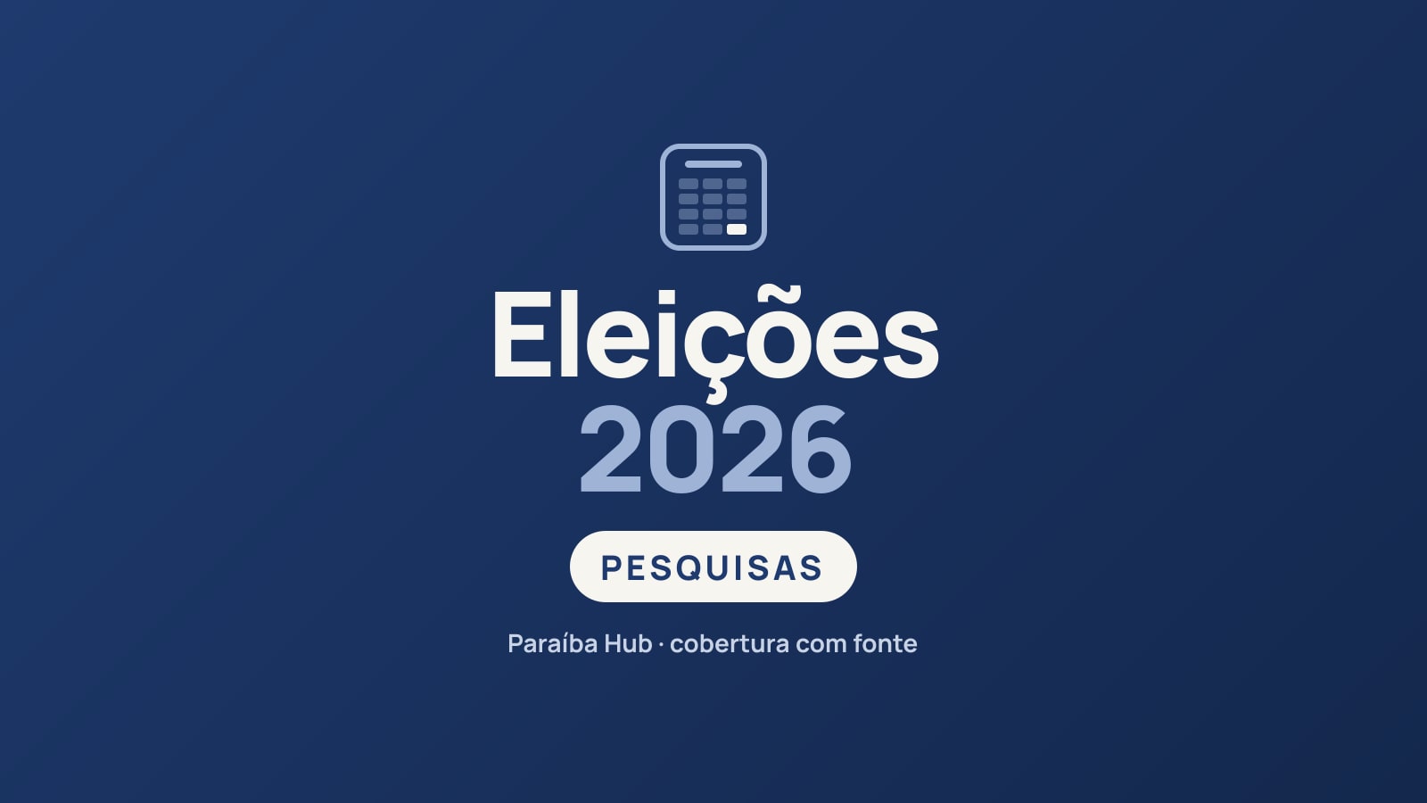 Lucas, Efraim e Cícero votam neste domingo em Campina Grande e João Pessoa; veja horários