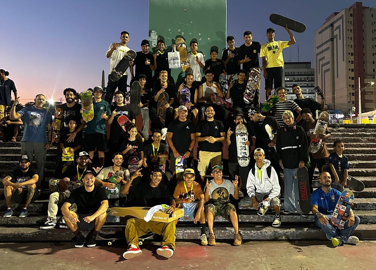 CG Skate Jam reúne atletas de três estados na Pirâmide do Parque do Povo