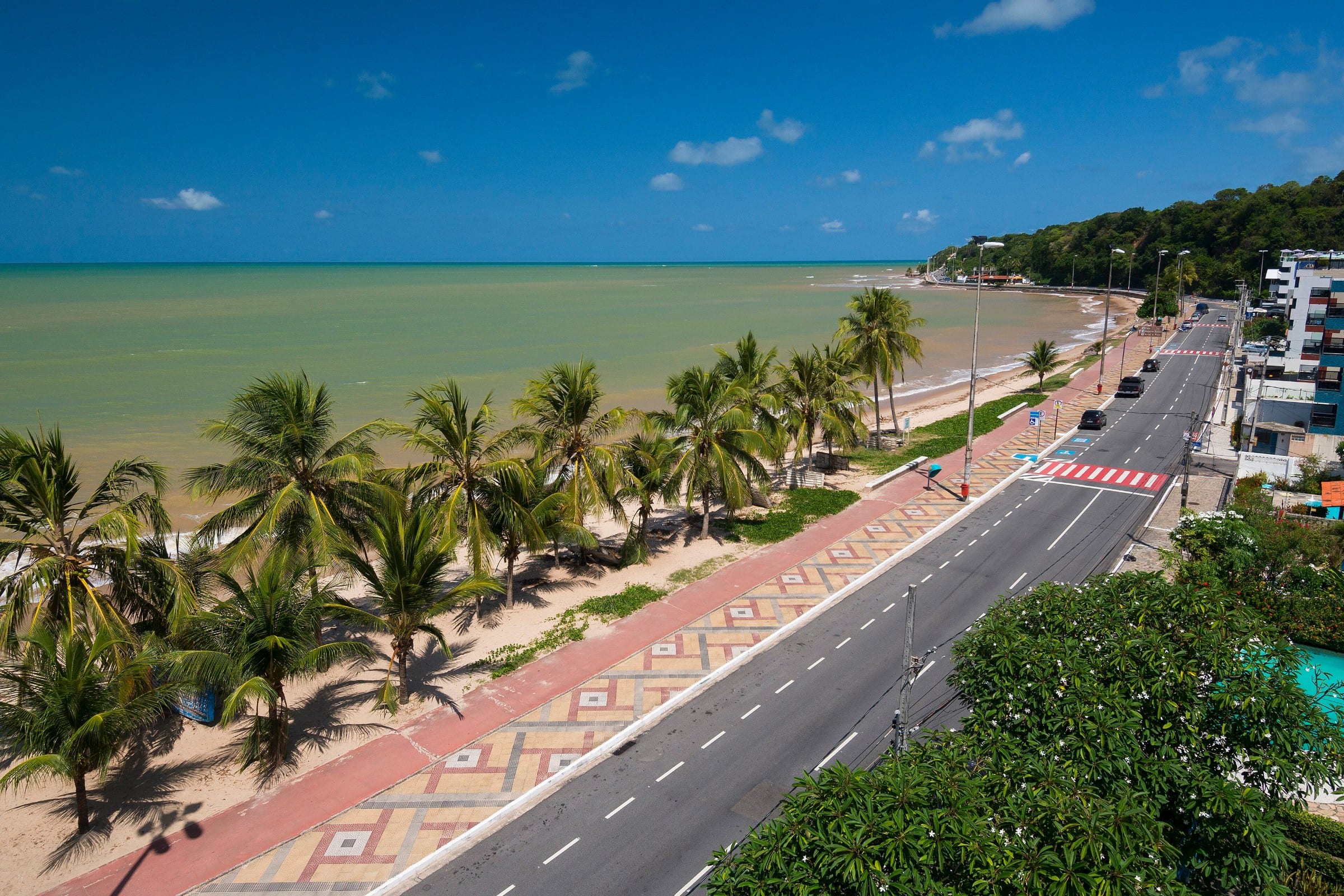 Orla de Cabo Branco com ciclovia